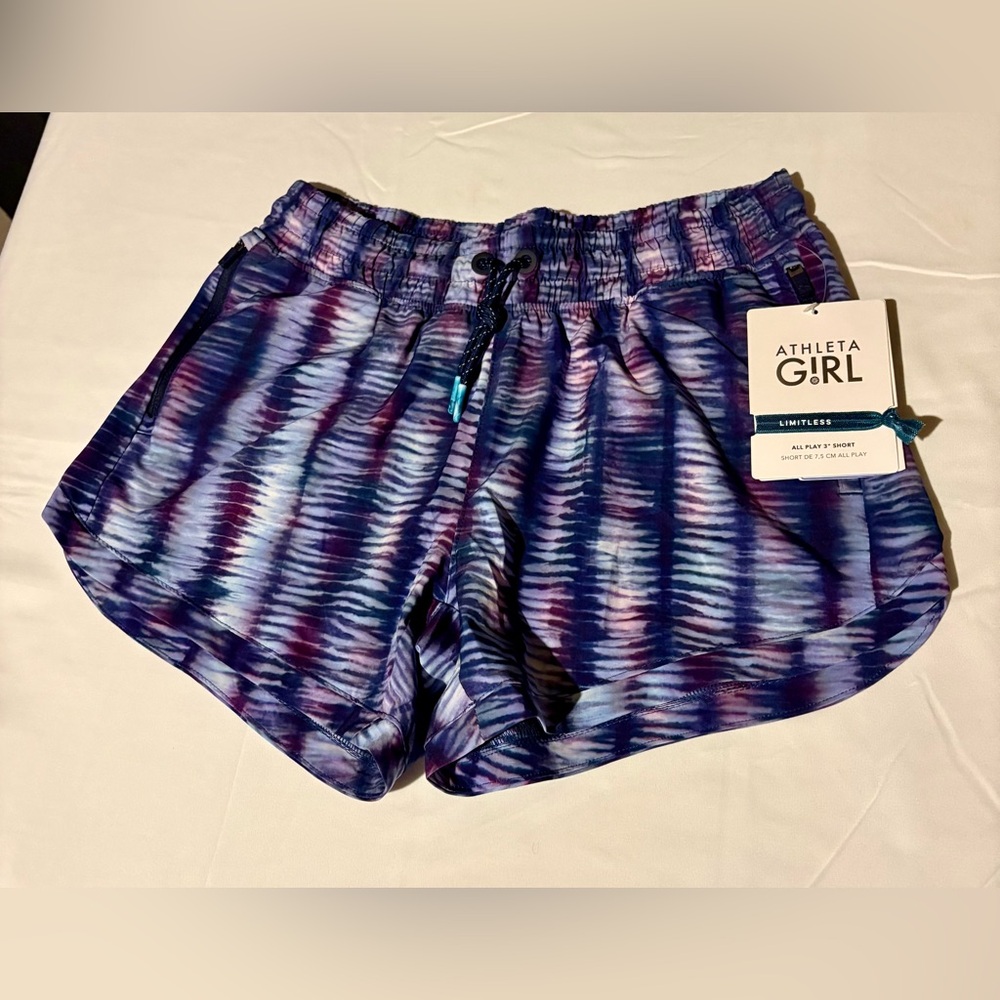 Athleta Girl All Play 3” Shorts.Size 14